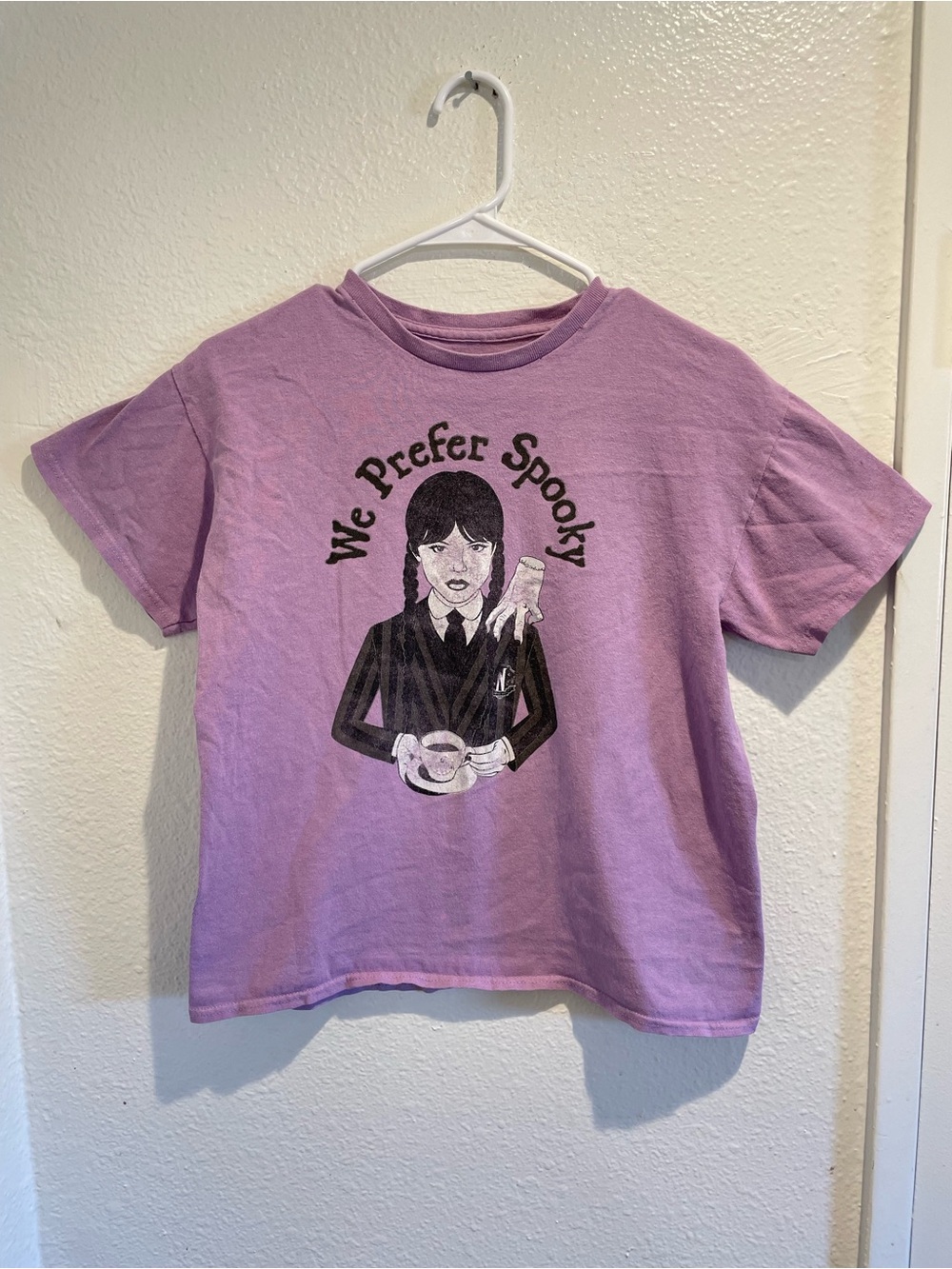🖤 Wednesday Addams Graphic Tee | Fitted Baby Tee XS / Juniors XL 🔮